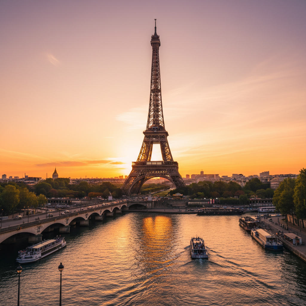 Eiffel Tower Paris France