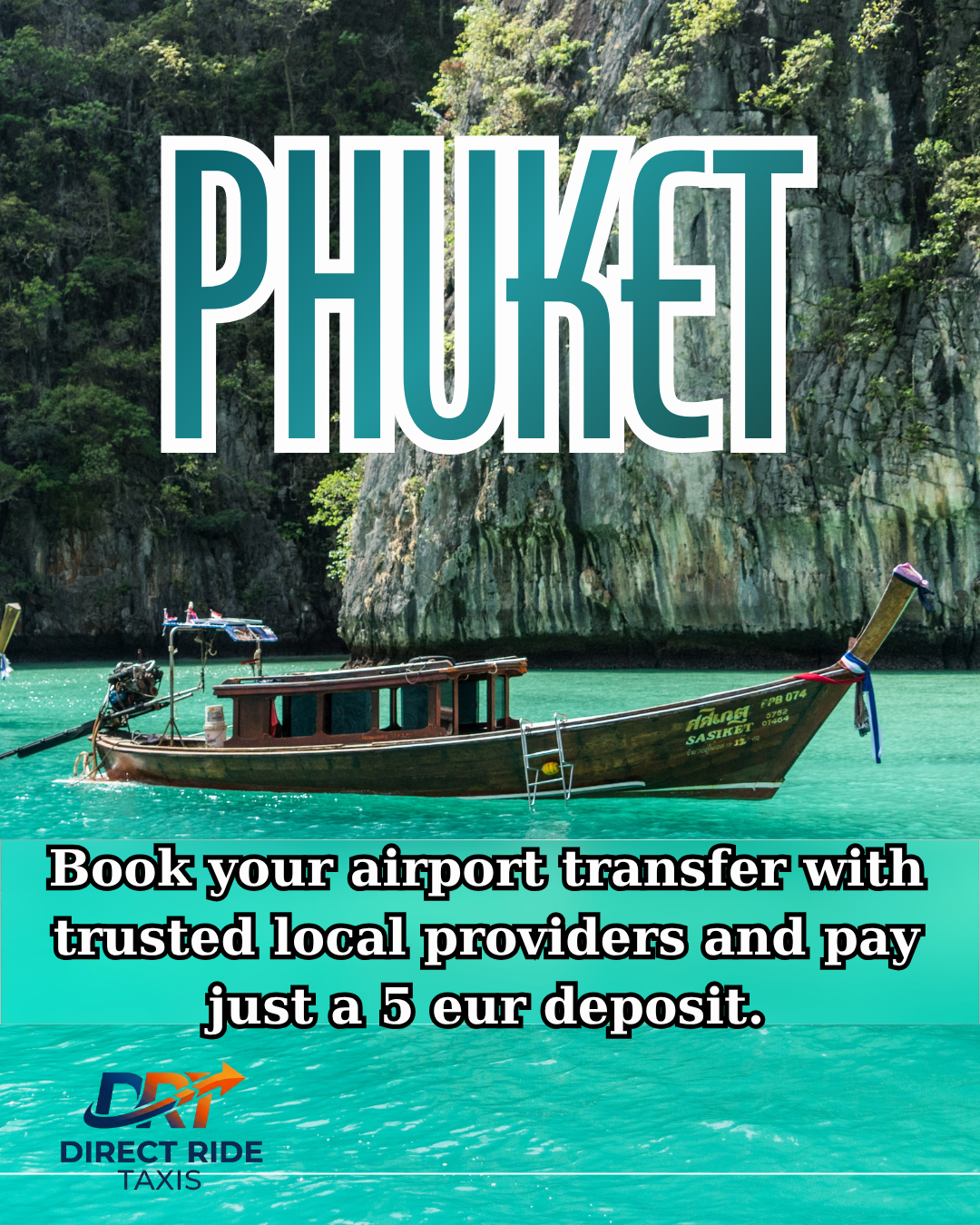 Direct Ride Taxis Phuket airport transfer promotion